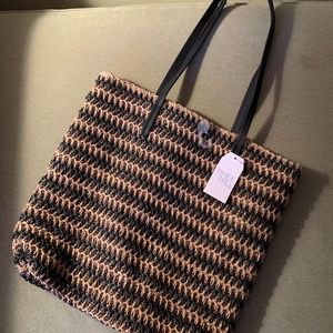 Woven Shoulder Bag